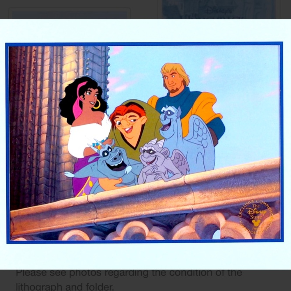 "The Hunchback of Notre Dame" Quasimodo, Esmeralda, and Hugo 1997 - Picture 3 of 6
